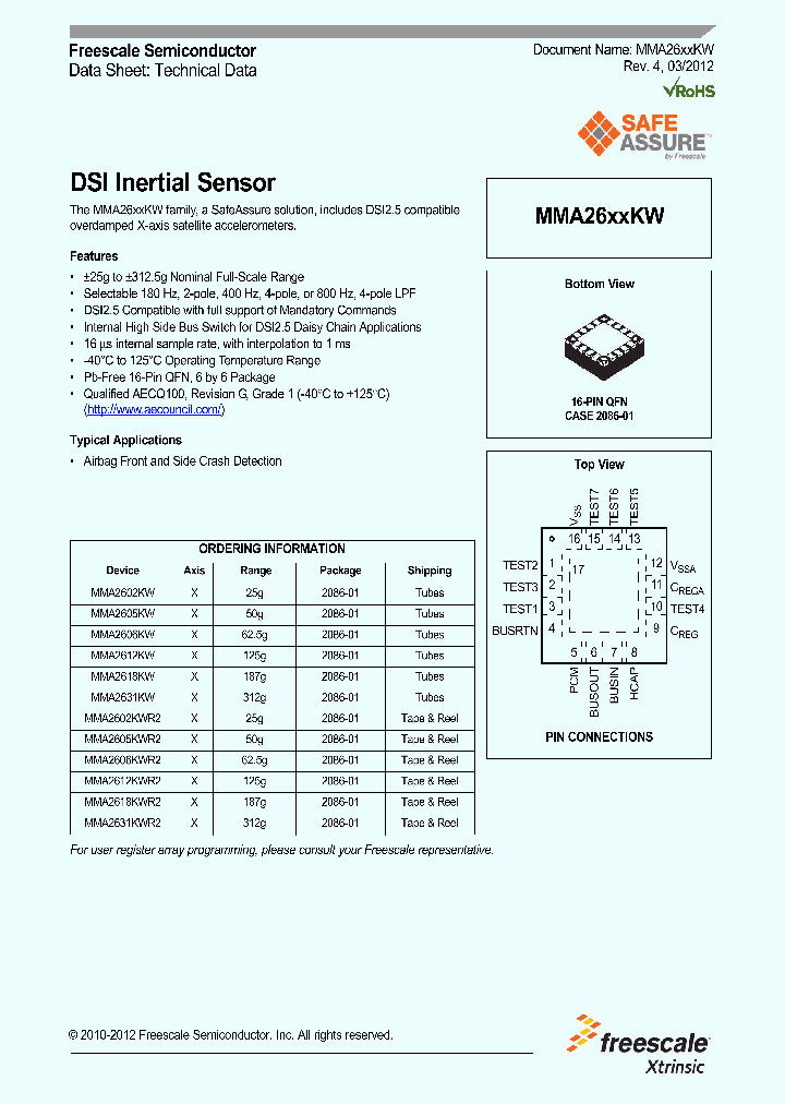 MMA2631KWR2_4286451.PDF Datasheet