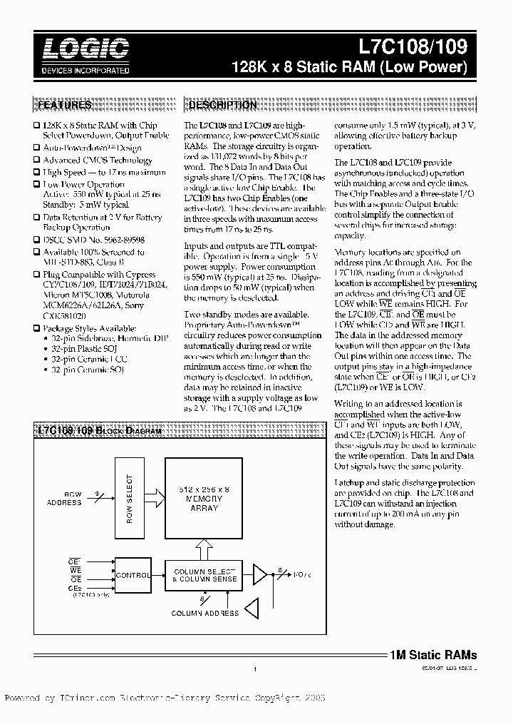 L7C108YMB25_4288341.PDF Datasheet