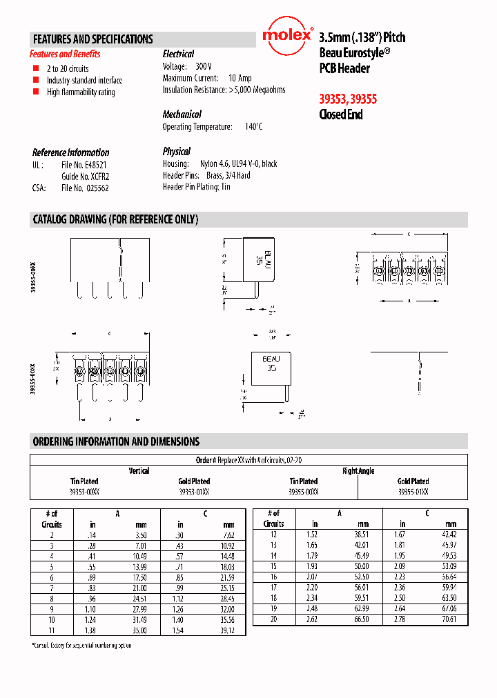 39355-0019_4291936.PDF Datasheet