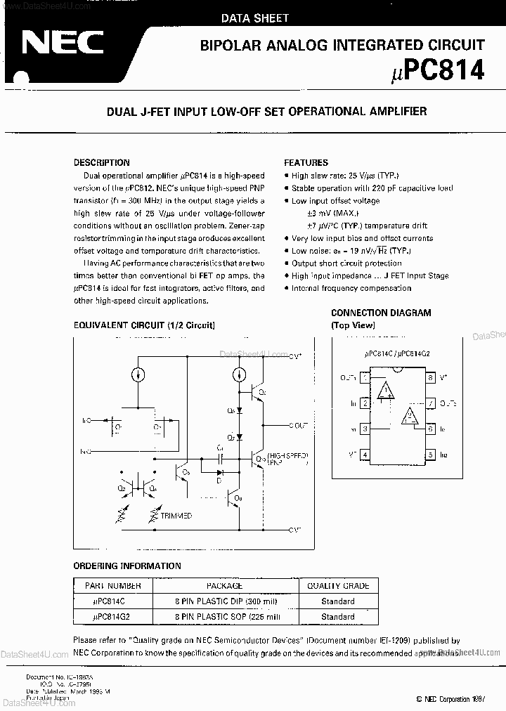 UPC814_4293909.PDF Datasheet