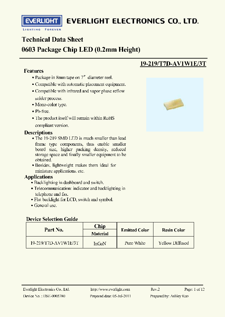 19-219-T7D-AV1W1E-3T11_4300593.PDF Datasheet