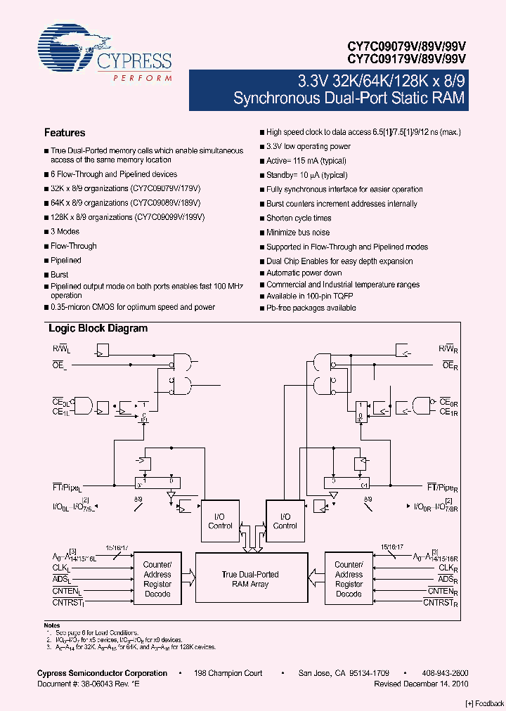 CY7C09099V-7AI_4298495.PDF Datasheet