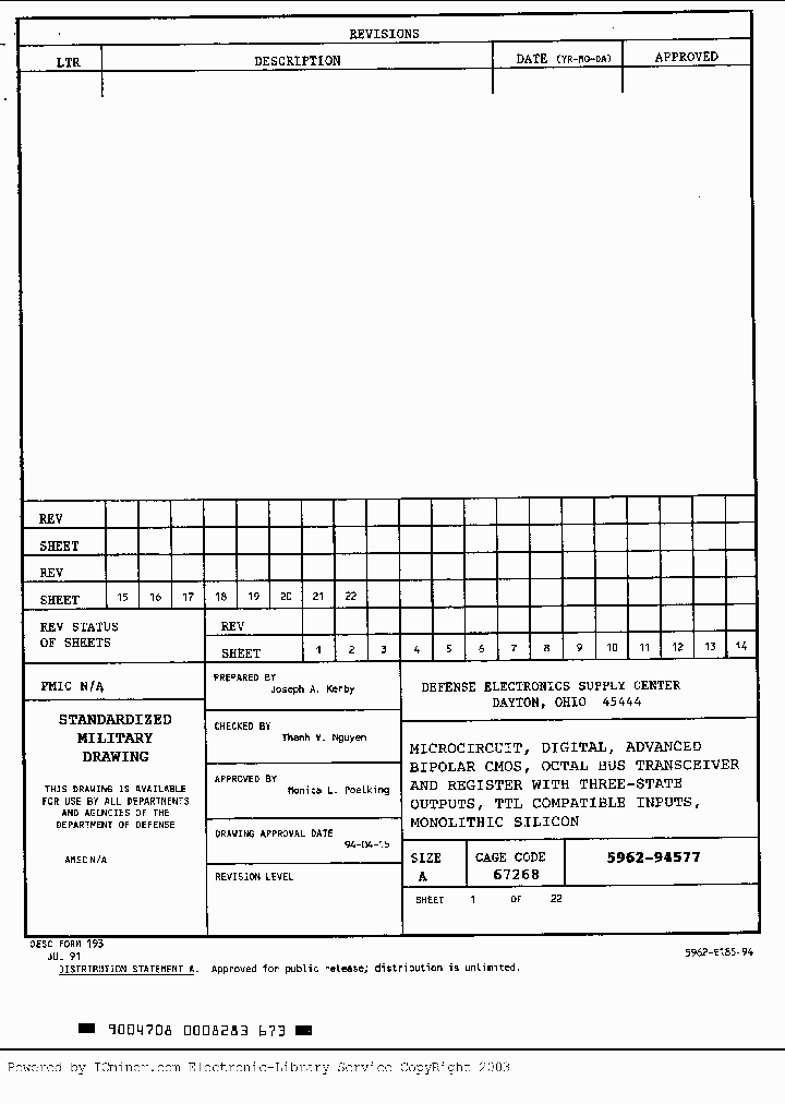 5962-9457701Q3A_4299490.PDF Datasheet