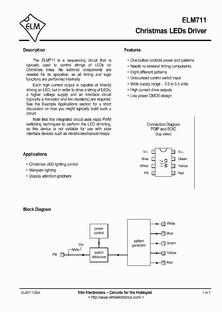 ELM711P_4306085.PDF Datasheet