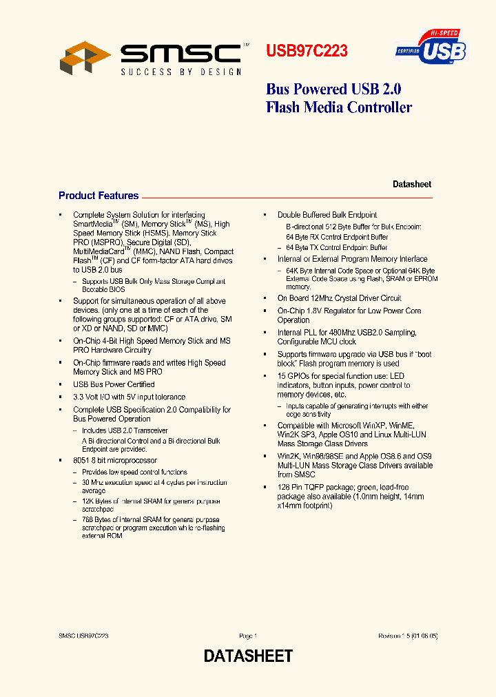USB97C223-NU_4304147.PDF Datasheet