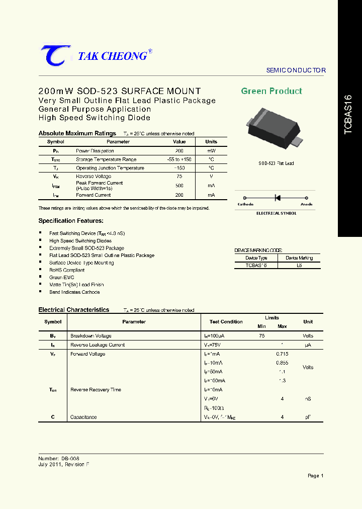 TCBAS1611_4305801.PDF Datasheet