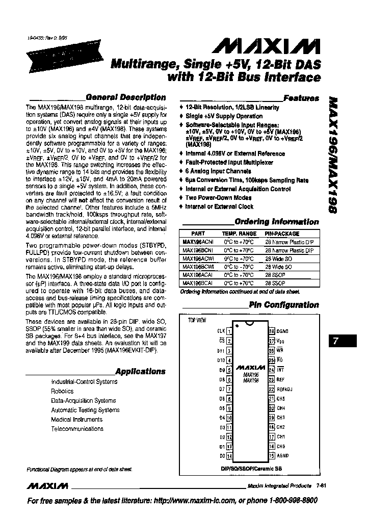 MAX196BCNI_4303414.PDF Datasheet