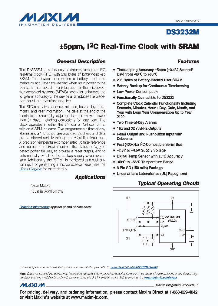 DS3232M_4303695.PDF Datasheet