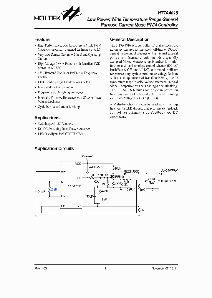 HT7A4016_4303769.PDF Datasheet