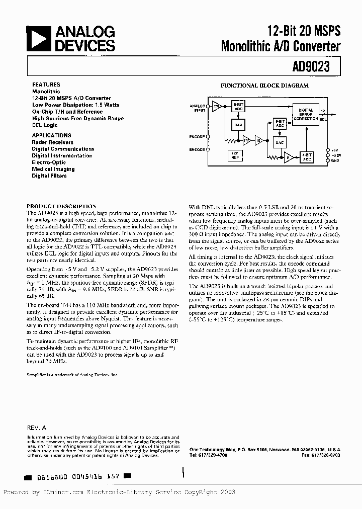 AD9023AZ_4308576.PDF Datasheet