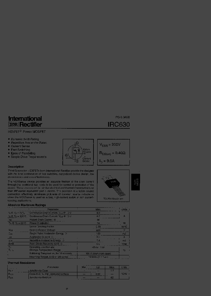 IRC_4302607.PDF Datasheet