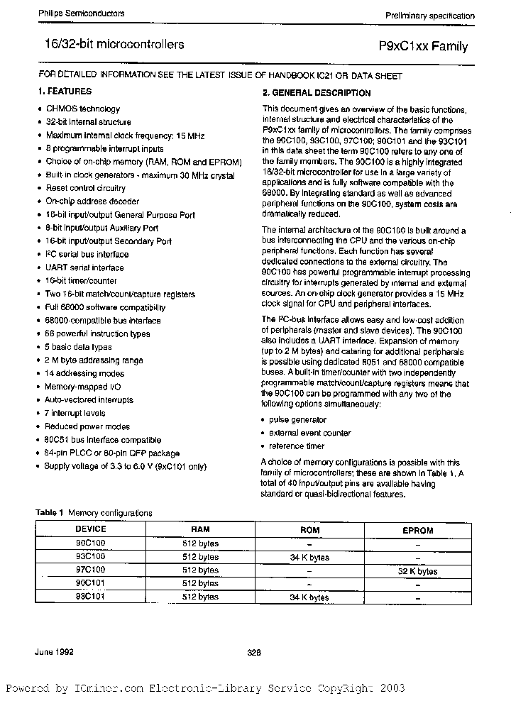 P90C101ABB_4307720.PDF Datasheet