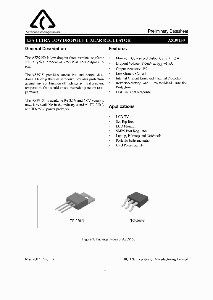 AZ39150S-33E1_4306639.PDF Datasheet