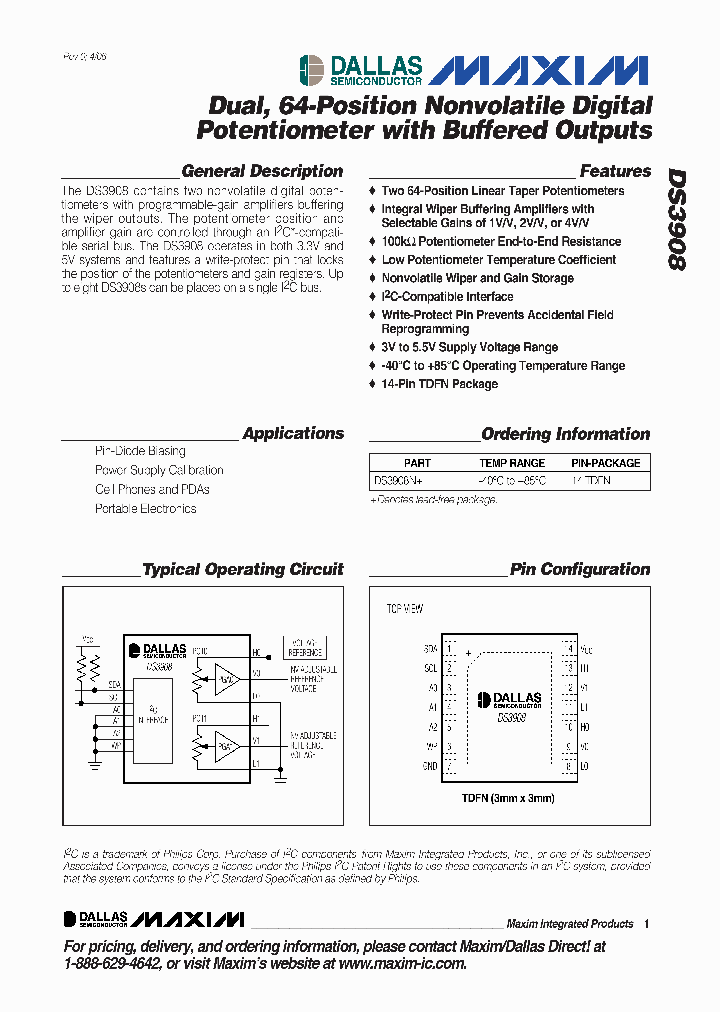 DS3908N-001_4308184.PDF Datasheet