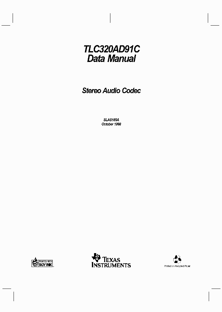 TLC320AD91CPT_4311649.PDF Datasheet