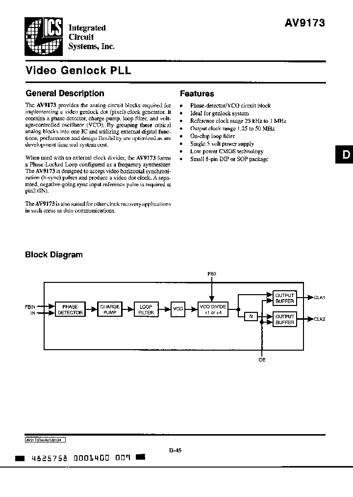 AV9173-01N8_4311471.PDF Datasheet
