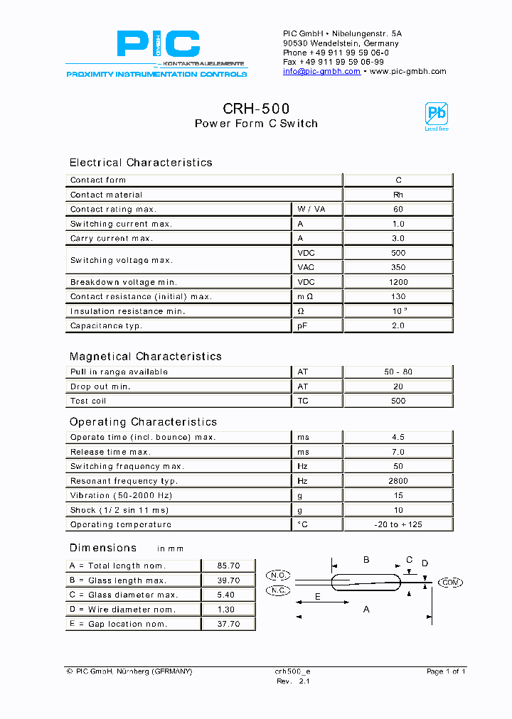 CRH-500_4313833.PDF Datasheet