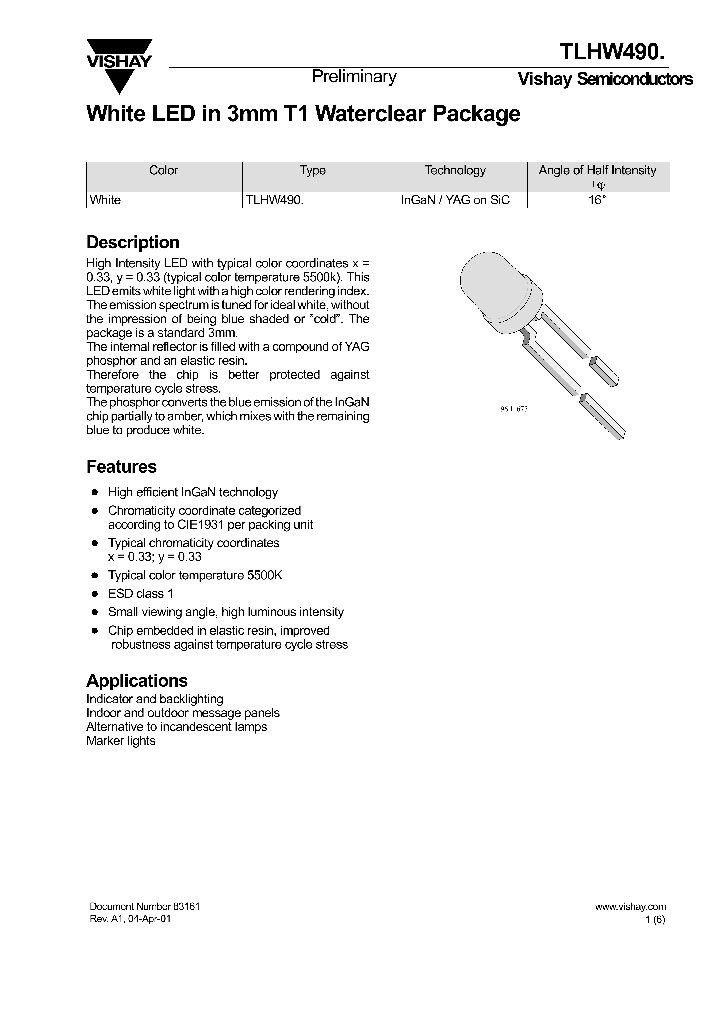 TLHW490_4317490.PDF Datasheet