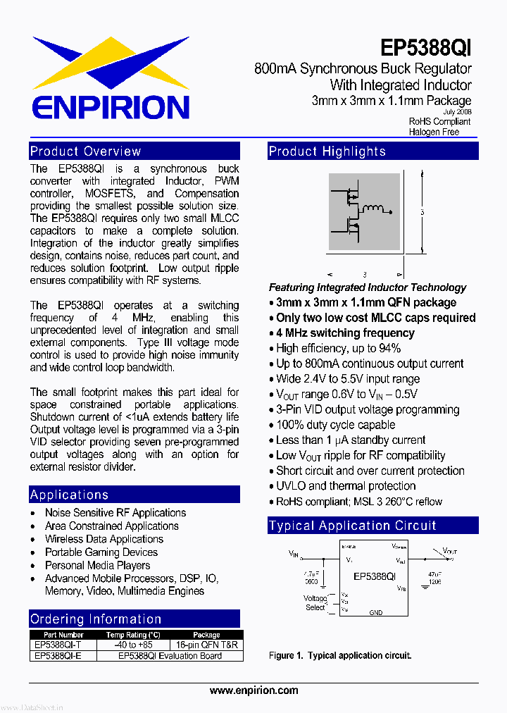 EP5388QI_4321559.PDF Datasheet