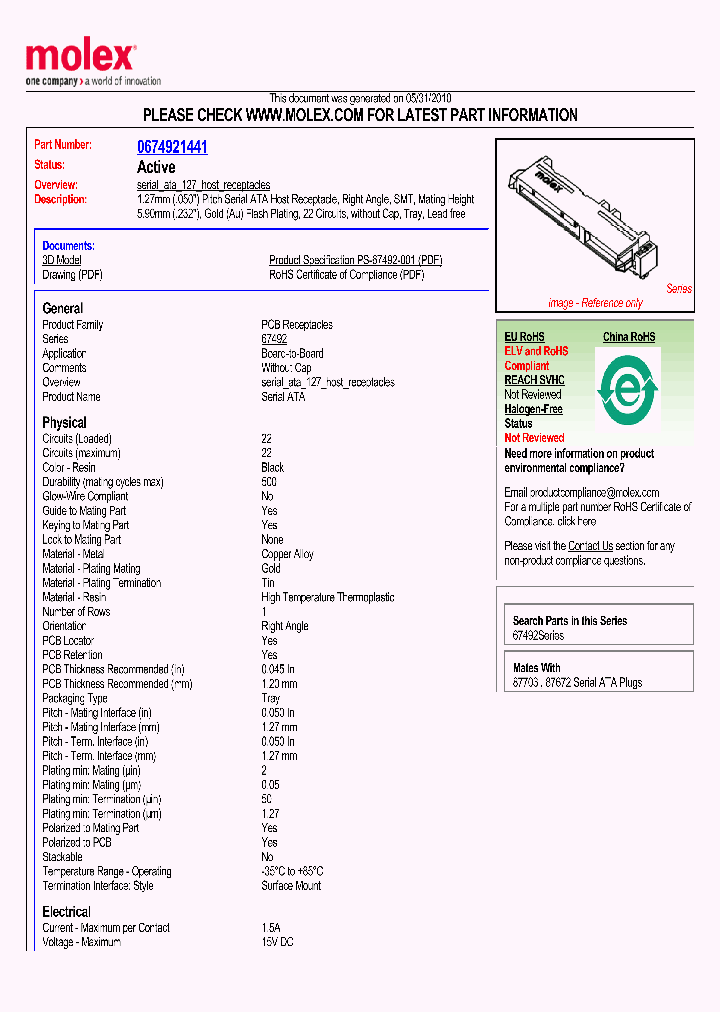 67492-1441_4321767.PDF Datasheet