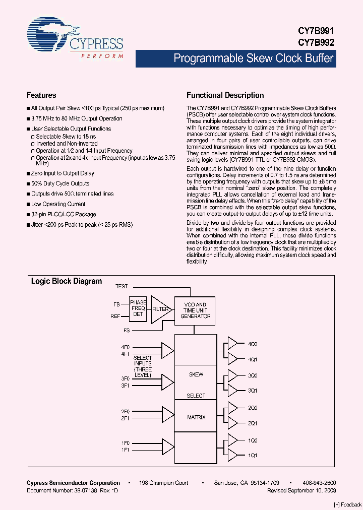CY7B992-2JC_4323755.PDF Datasheet