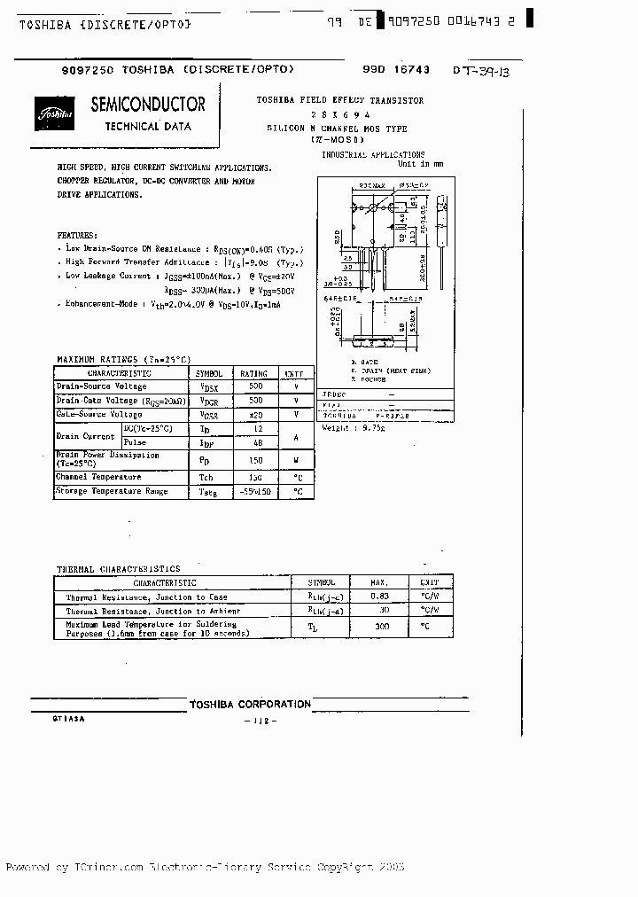 2SK694_4326222.PDF Datasheet