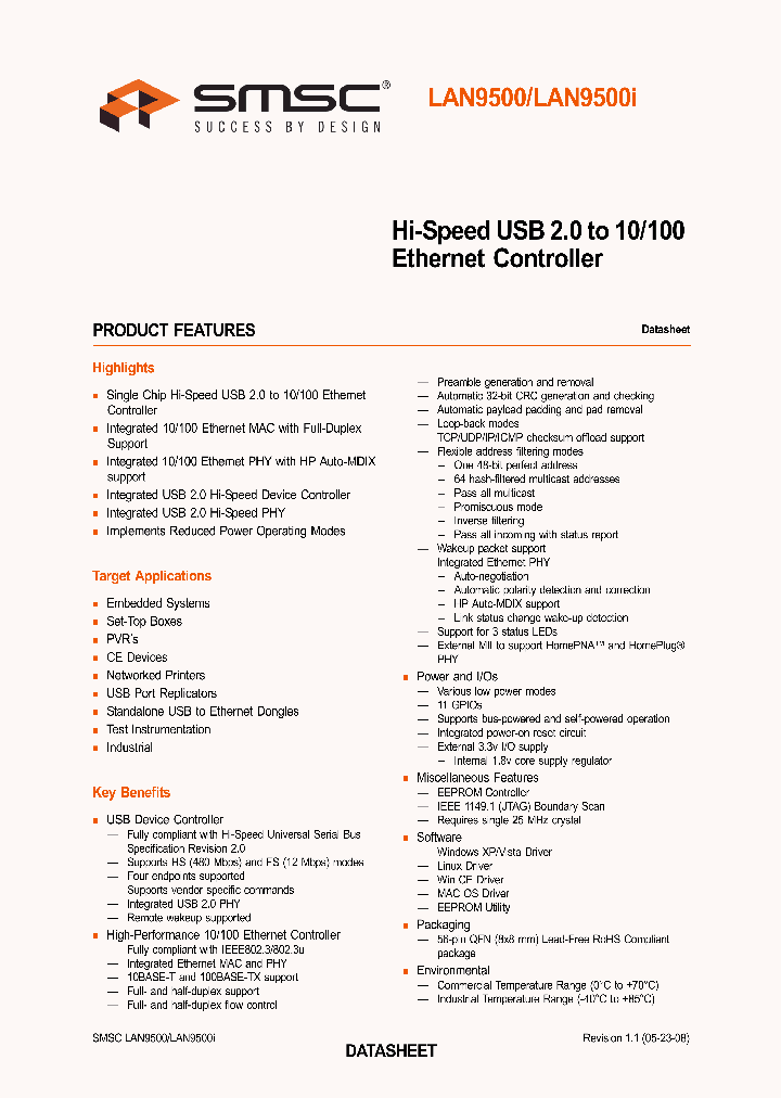 LAN9500I-ABZJ_4328813.PDF Datasheet