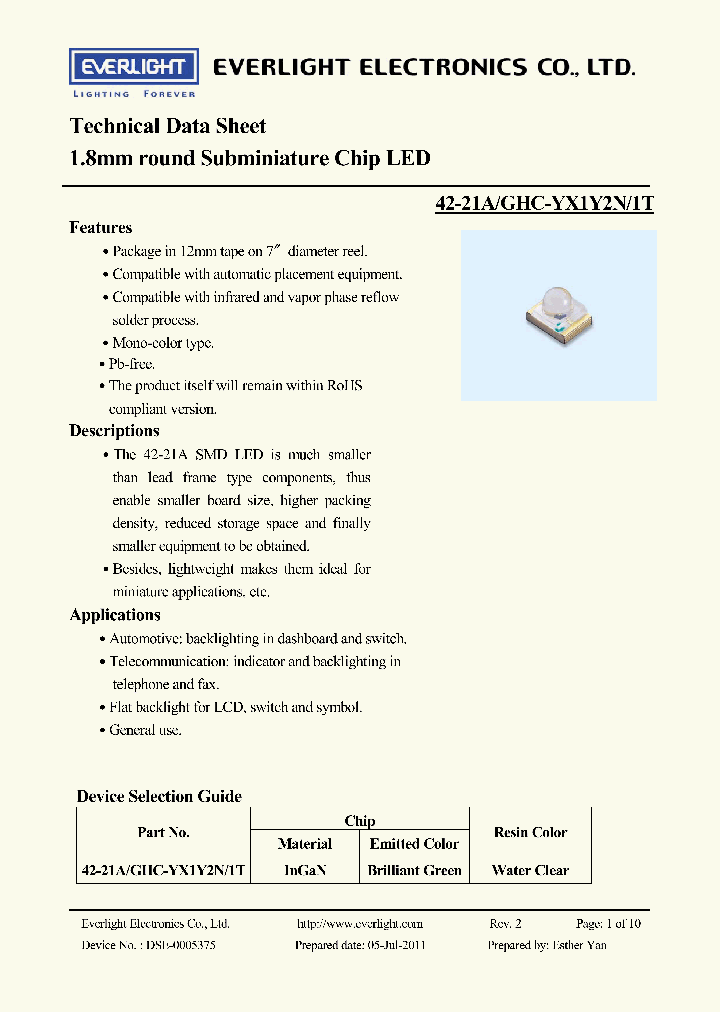 42-21A-GHC-YX1Y2N-1T11_4328973.PDF Datasheet