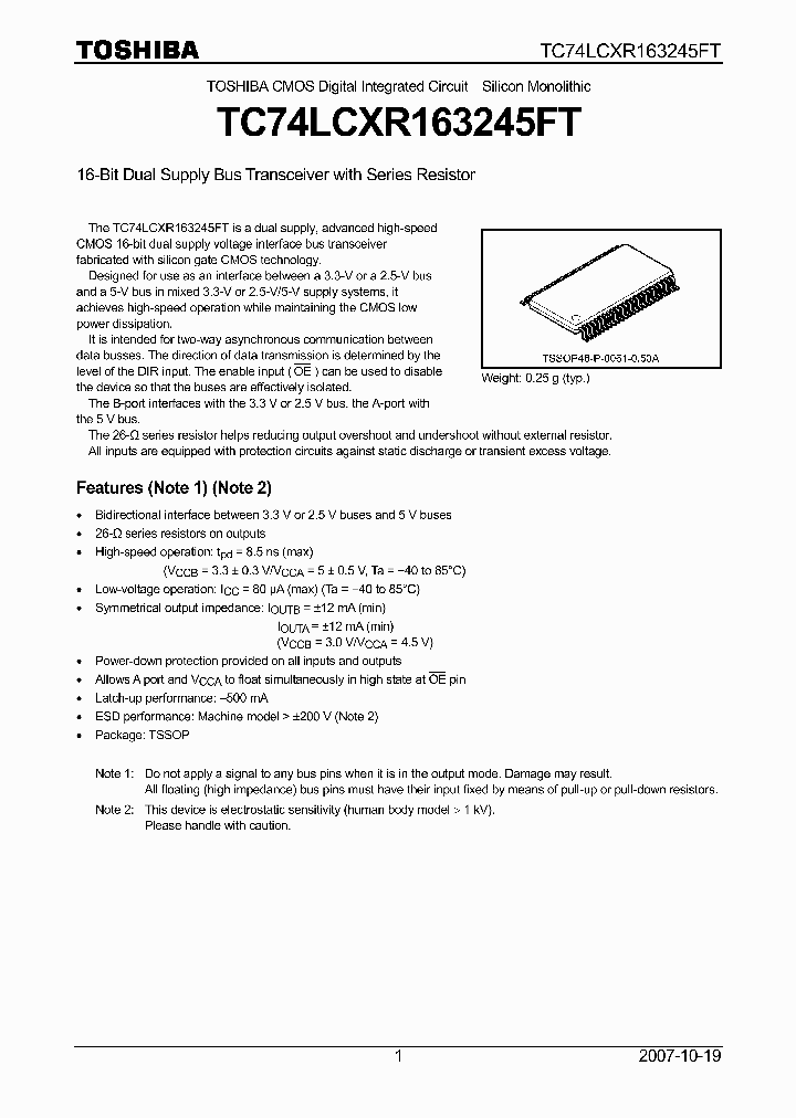 TC74LCXR163245FT_4329350.PDF Datasheet