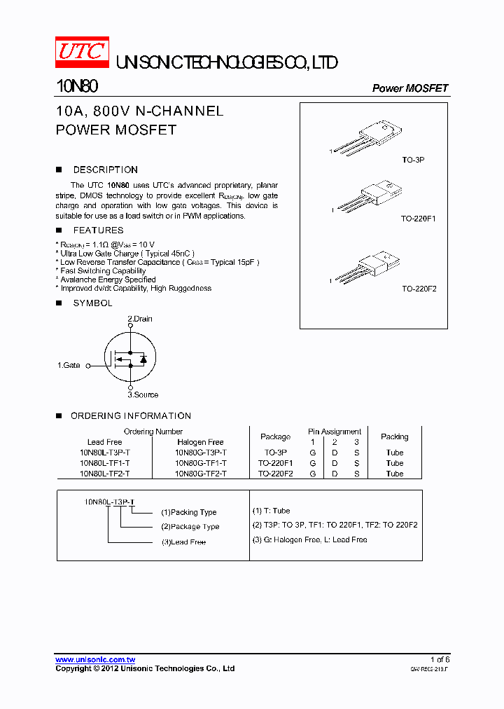 10N80L-TF2-T_4332642.PDF Datasheet