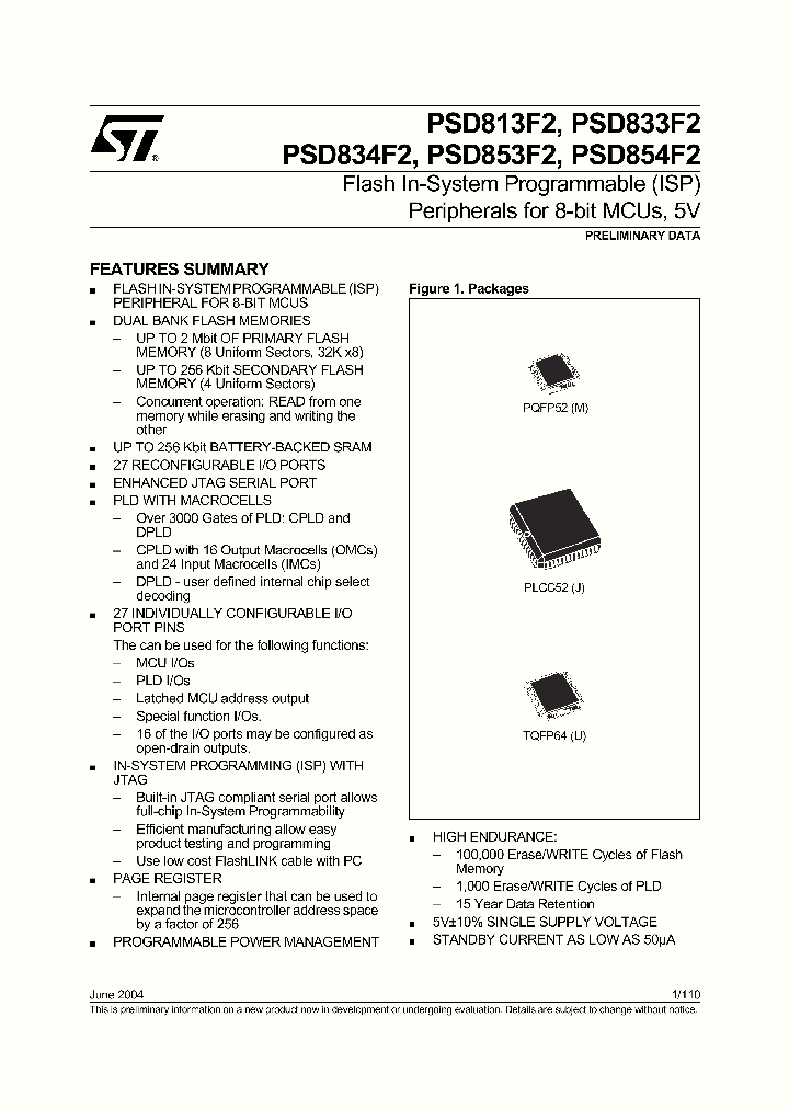 PSD834F2-70J_4342412.PDF Datasheet