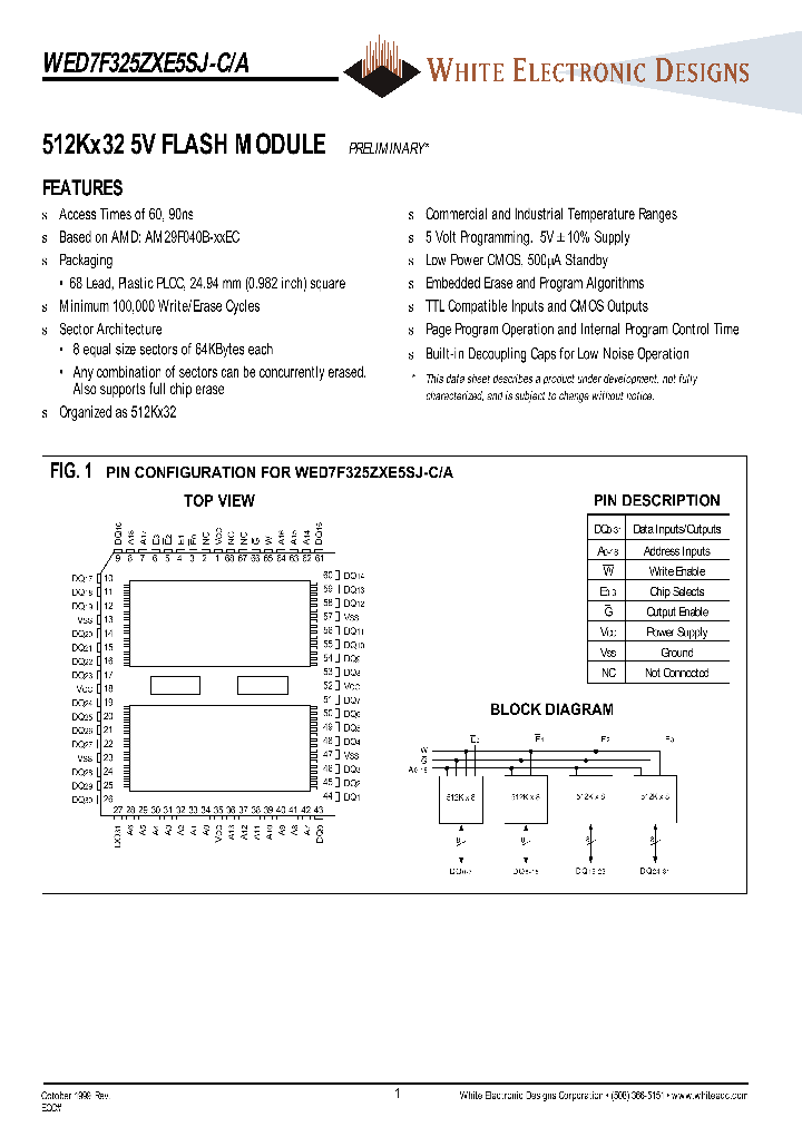 WED7F325ZXE5SJ-A_4346990.PDF Datasheet
