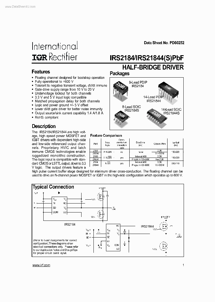 IRS2184_4348126.PDF Datasheet