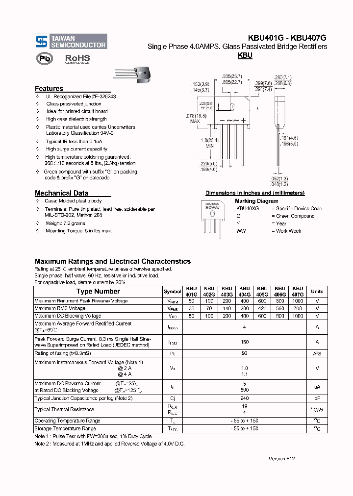 KBU401G_4349524.PDF Datasheet