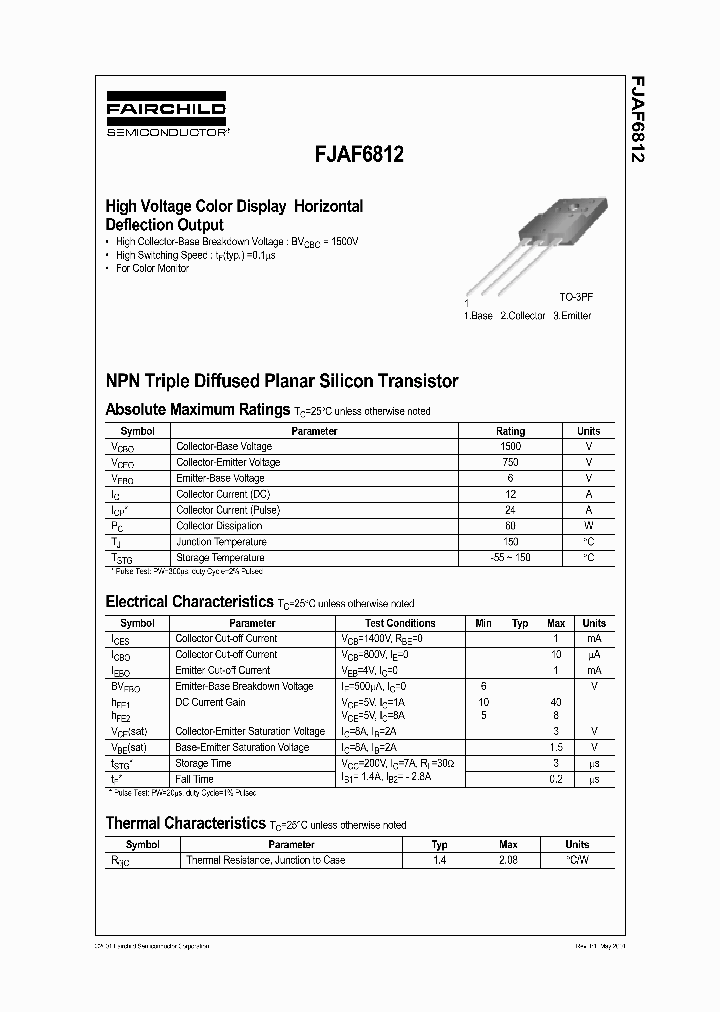 FJAF6812TU_4349991.PDF Datasheet