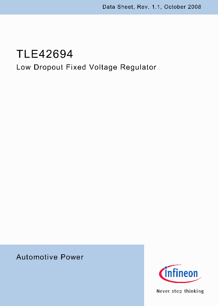 TLE42694G_4351880.PDF Datasheet