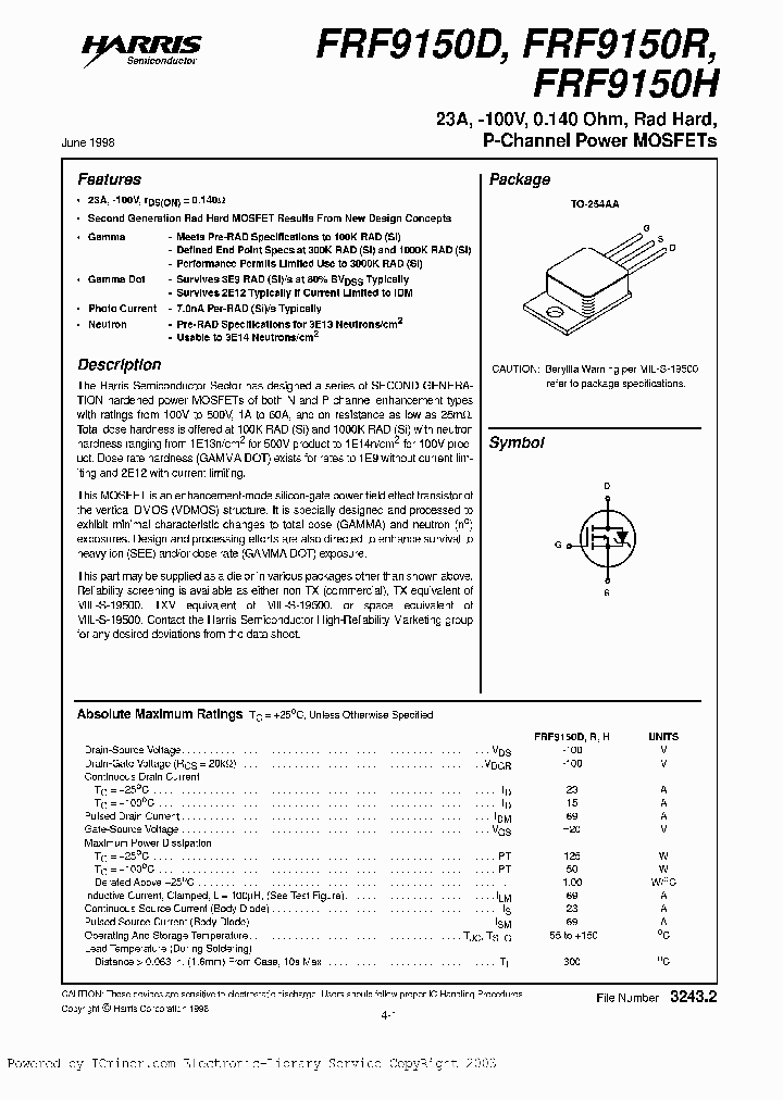 FRF9150R3_4352615.PDF Datasheet