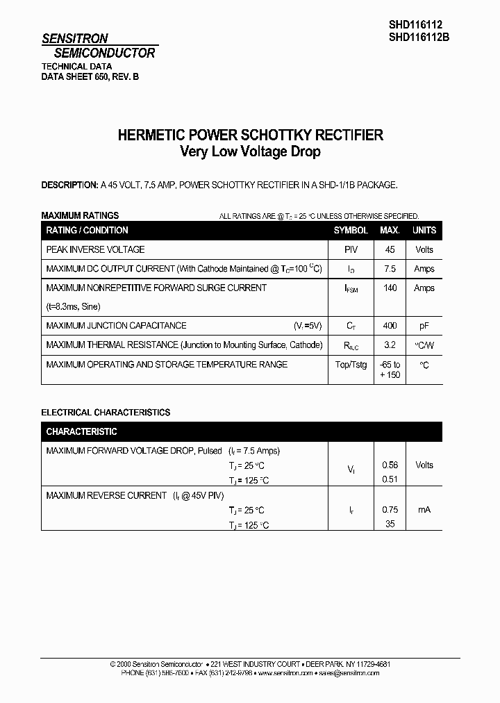 SHD116112B_4354227.PDF Datasheet