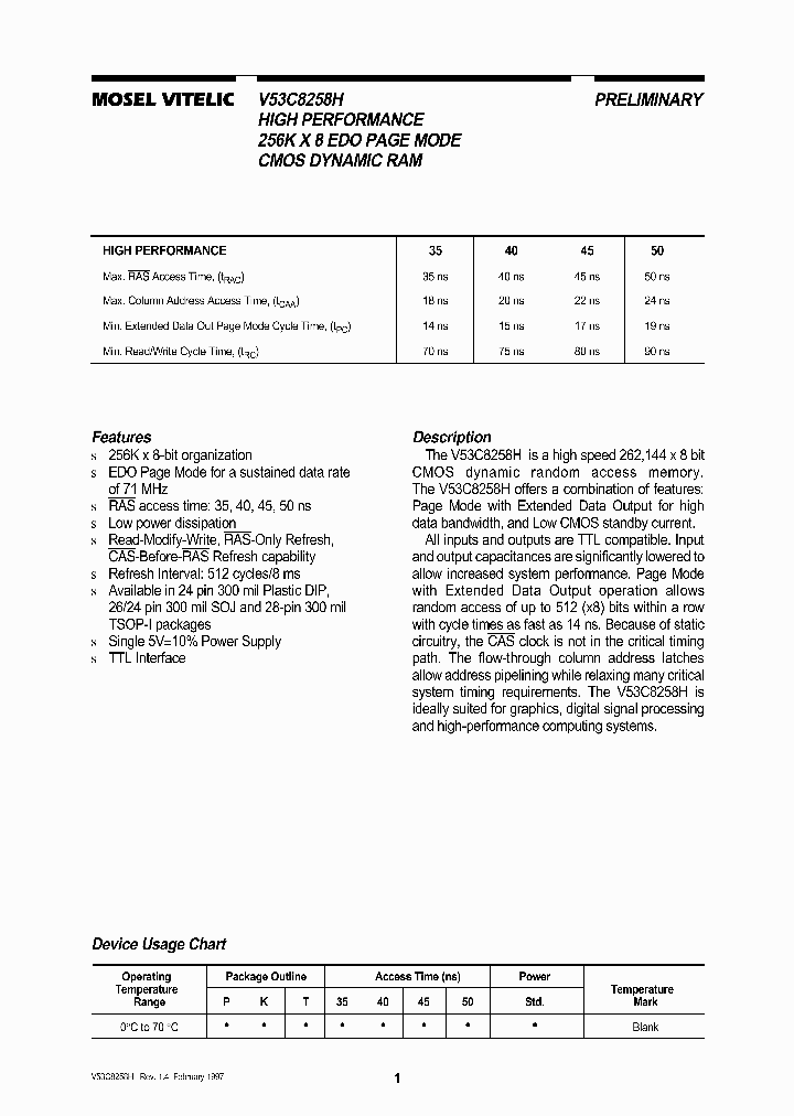 V53C8258H35_4359883.PDF Datasheet
