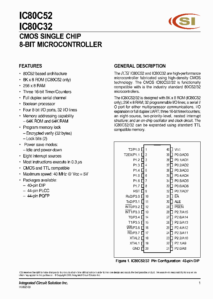 IC80C32-24PL_4359788.PDF Datasheet