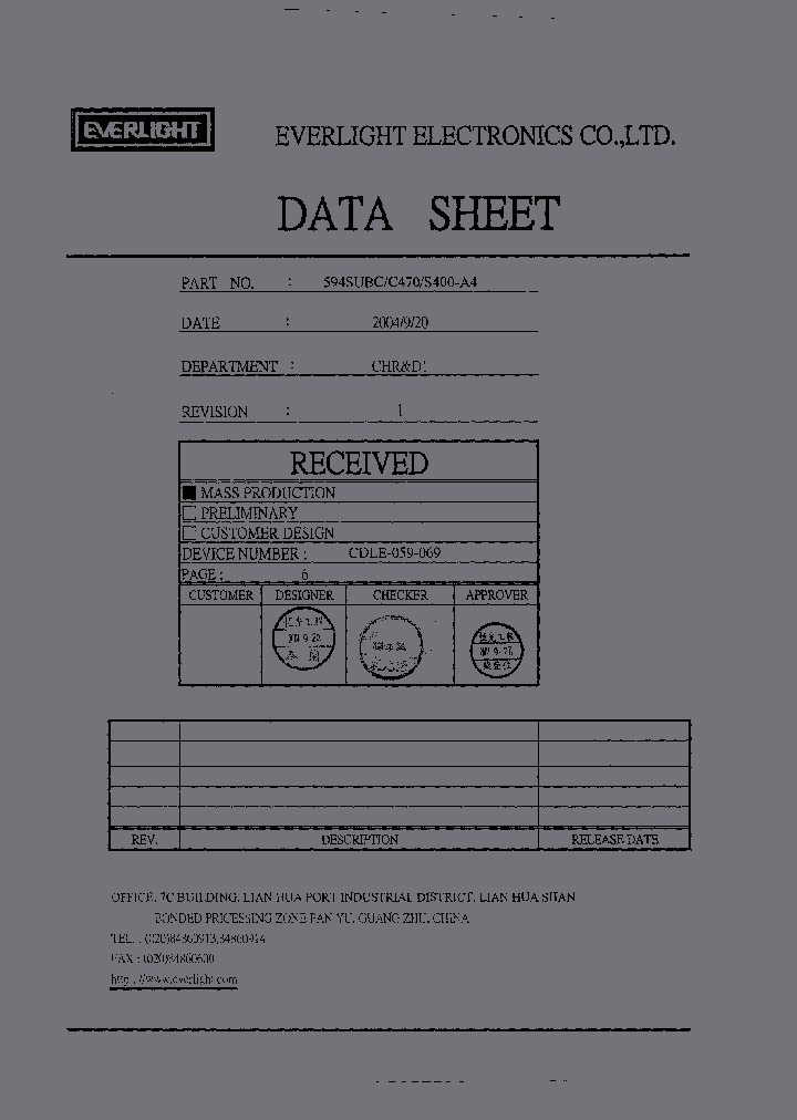 594SUBC-C470-S400-A4_4360090.PDF Datasheet
