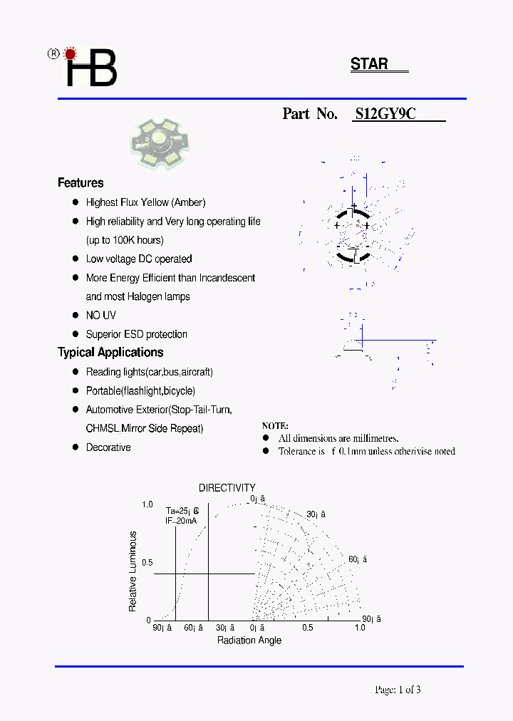 S12GY9C_4360109.PDF Datasheet