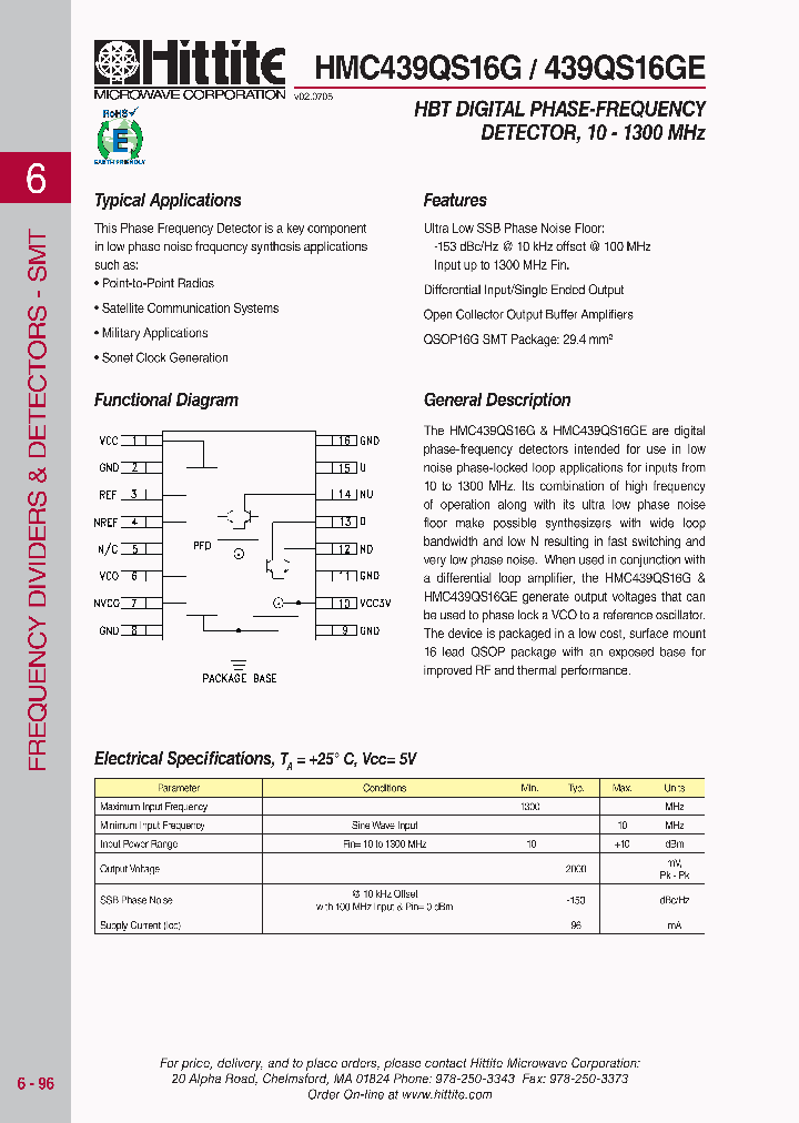 HMC439QS16GE_4360773.PDF Datasheet