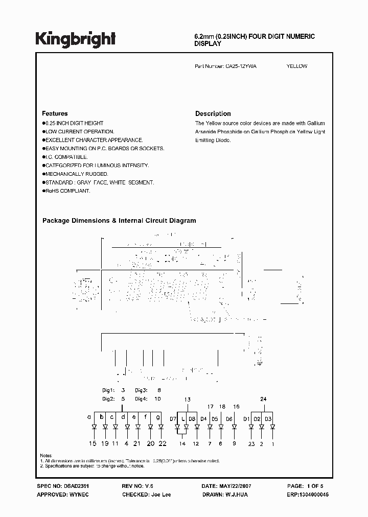 CA25-12YWA_4362459.PDF Datasheet