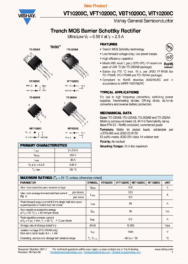 VIT10200C_4363508.PDF Datasheet