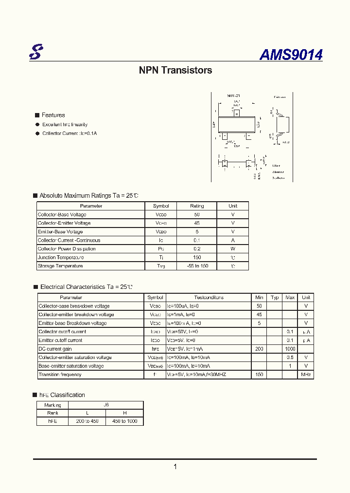 AMS9014_4363645.PDF Datasheet