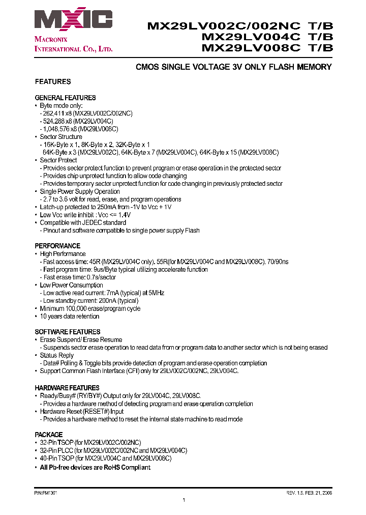 MX29LV002CBQI-90_4365068.PDF Datasheet