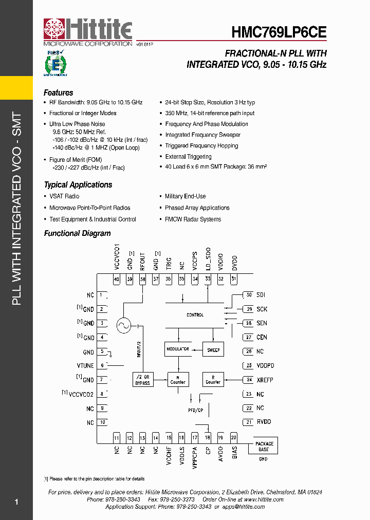HMC769LP6CE_4364654.PDF Datasheet