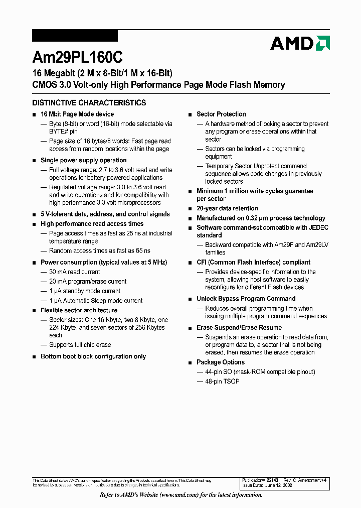 AM29PL160CB-90SI_4365060.PDF Datasheet