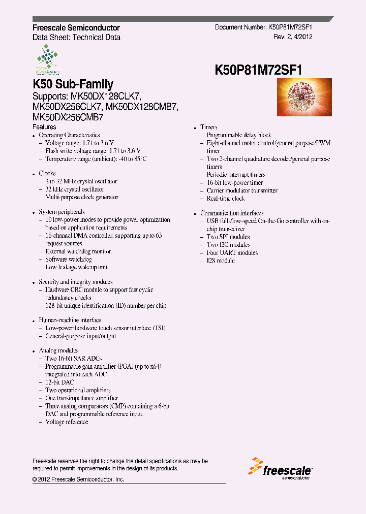 MK50DX128CLK7_4366148.PDF Datasheet